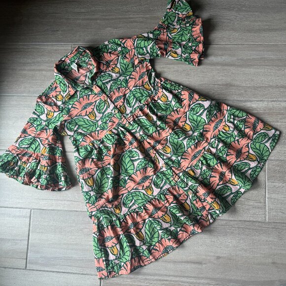 Uncle Frank Floral Button-Up Flowy Dress Women’s Small - Picture 1 of 9